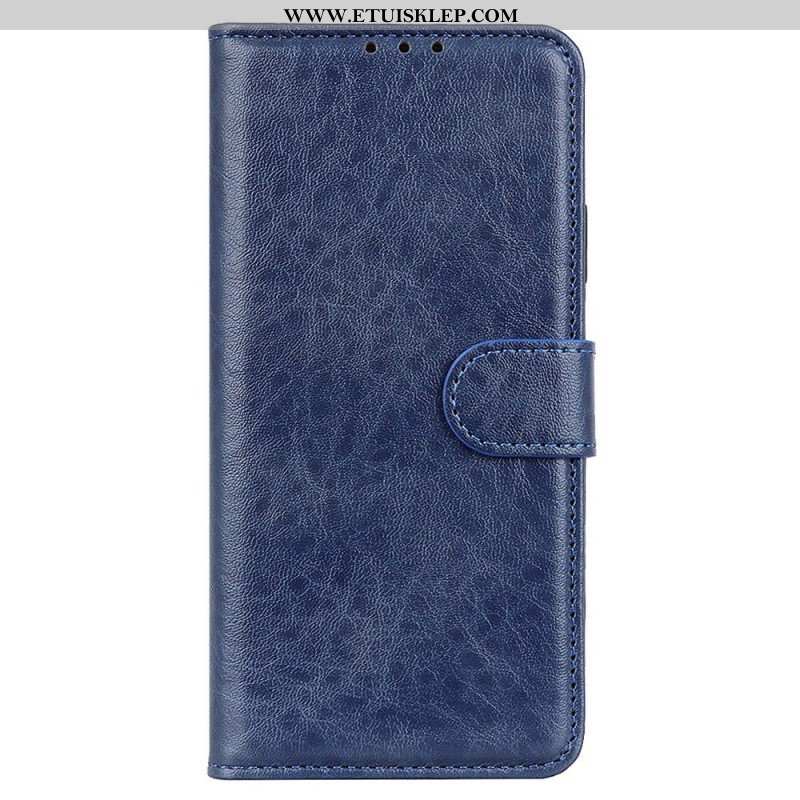 Etui Folio do Realme GT Neo 3 Klasyczna Sztuczna Skóra